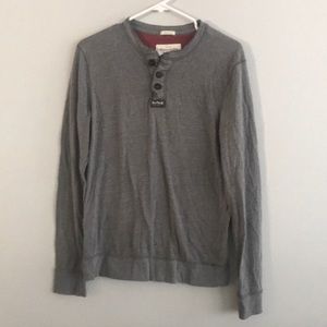 Men’s Abercrombie and Fitch size S Grey Henley.EUC